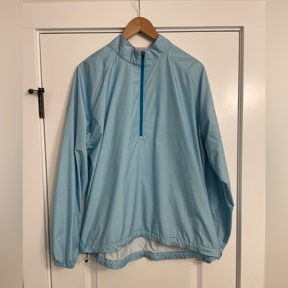 Mens Peter Pillar 1/4 zip Wind Jacket